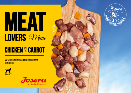 MEATLOVERS MENU CHICKEN & CARROT Kompozicija